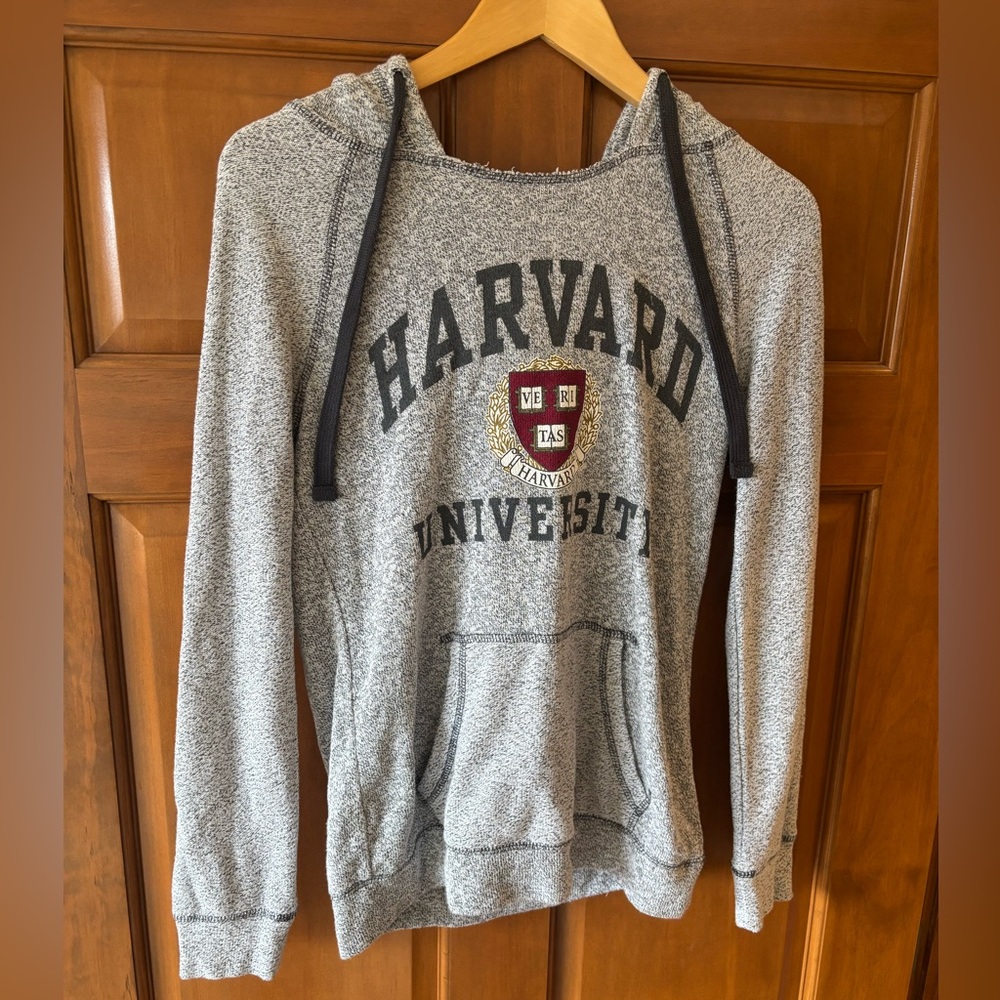Harvard University Gray Hoodie